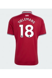Manchester United Youri Tielemans #18 Fotballdrakt Hjemme Klær 2026-27 Korte ermer
